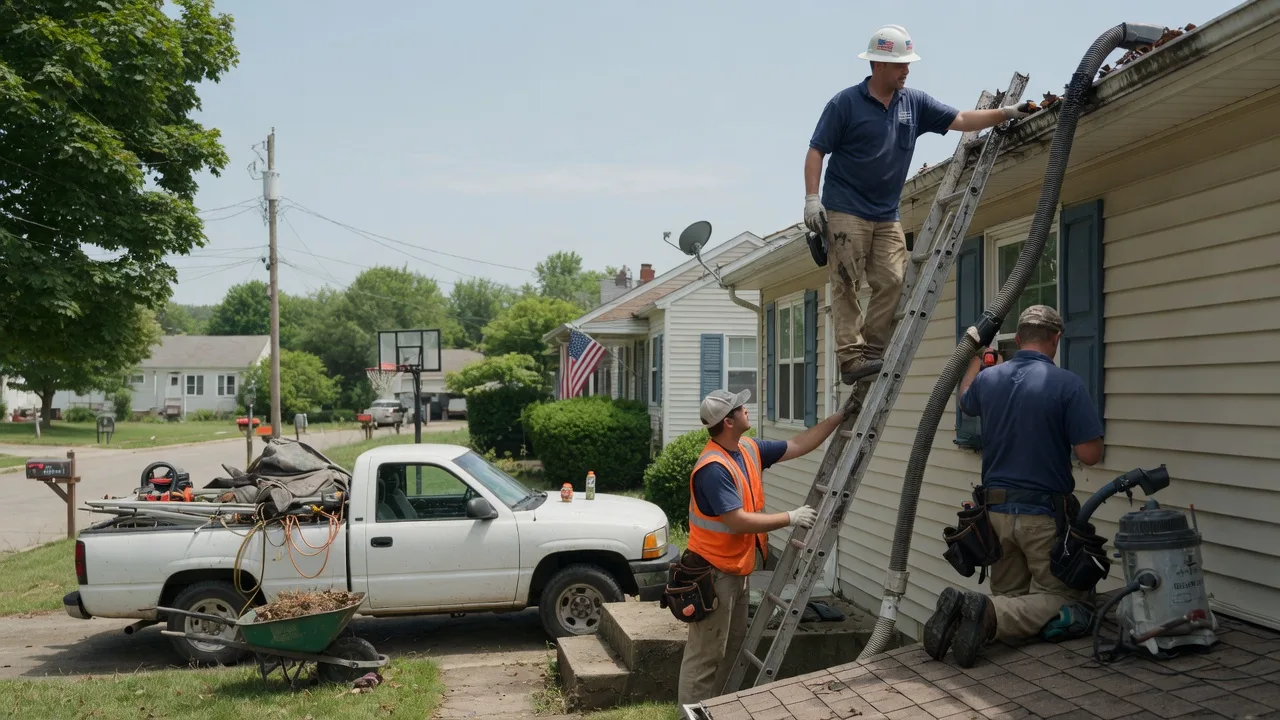Gutter Installation in Farmland, IN near me